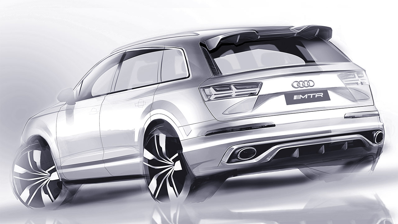 Второе поколение обвеса для Audi Q7 (4M)