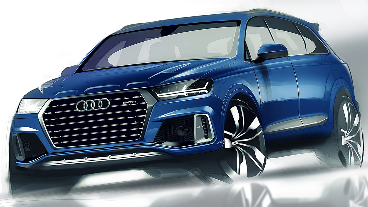 Второе поколение обвеса для Audi Q7 (4M)