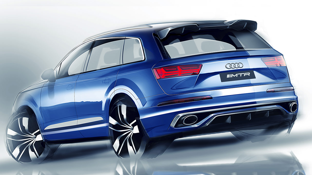 Второе поколение обвеса для Audi Q7 (4M)