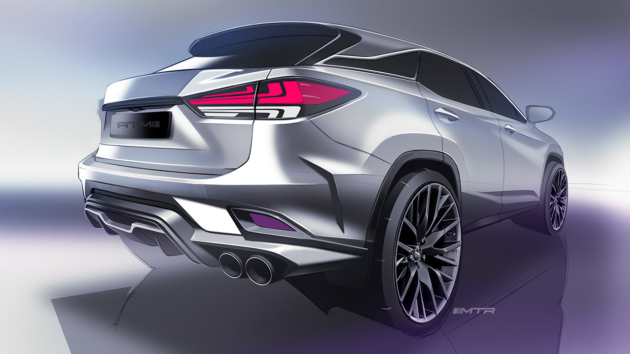 Тюнинг-комплект ORIGAMI для Lexus RX (AL20)