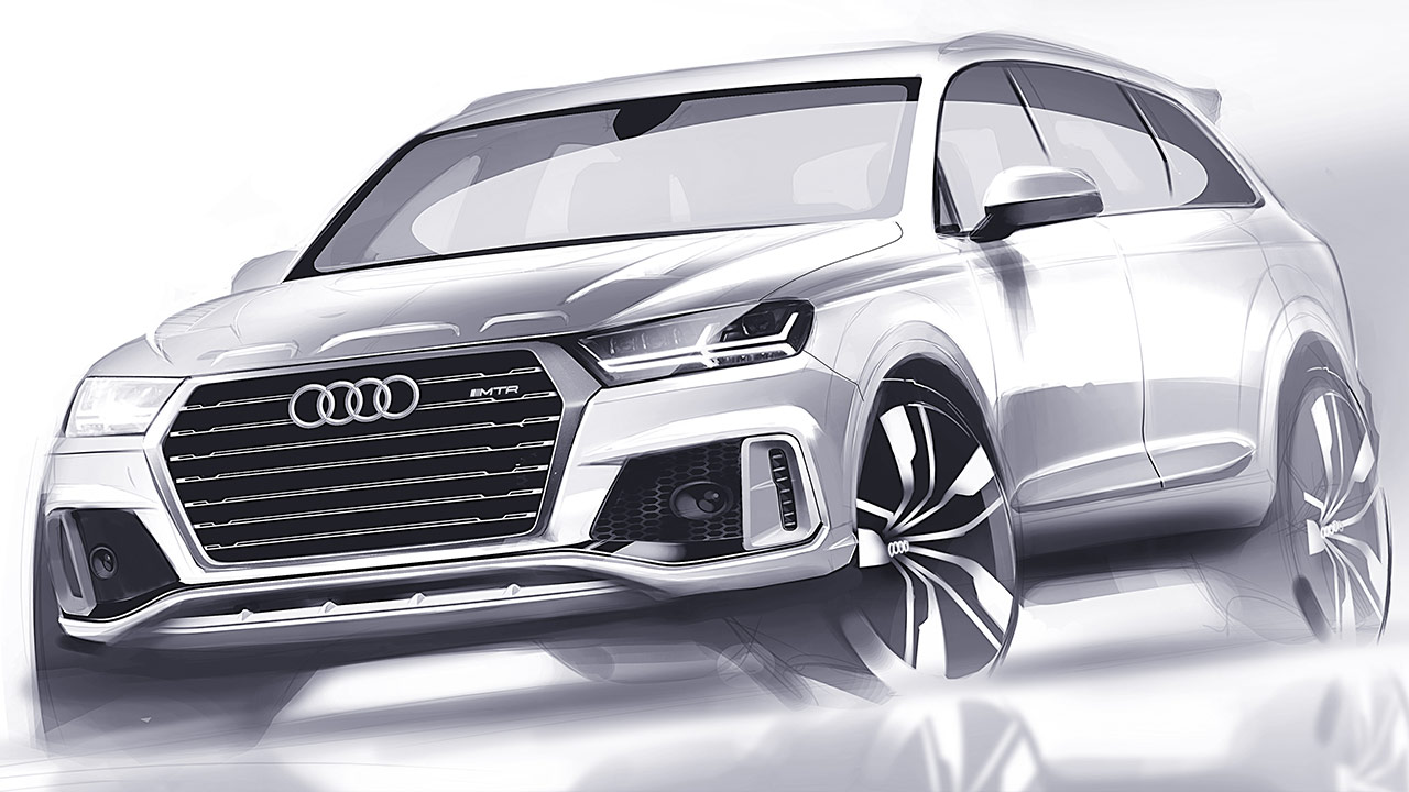 Второе поколение обвеса для Audi Q7 (4M)